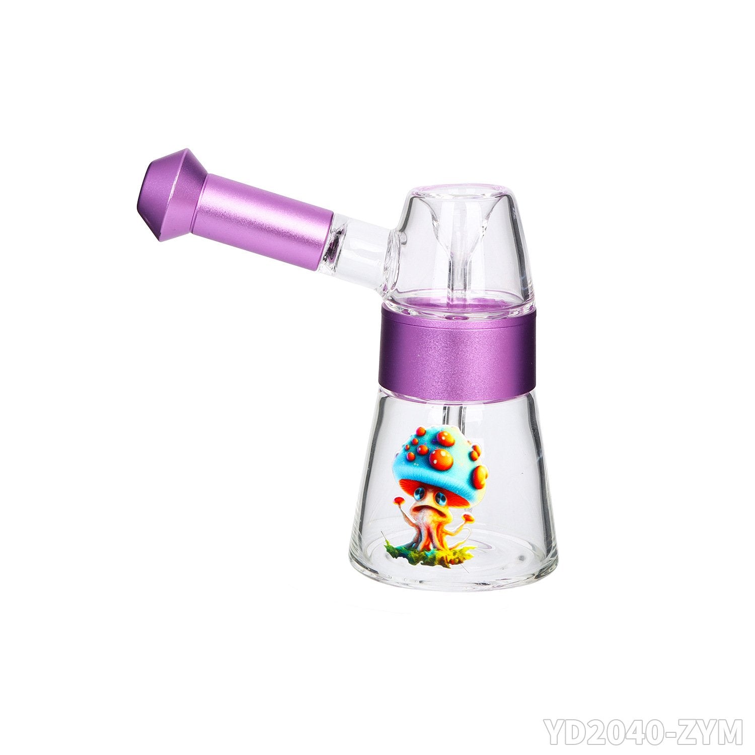 3.94“ Mini Glass Beaker Bong with Gift Box
