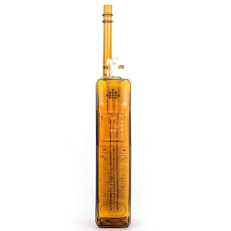 80s Cell Phone Retro Glass Bong (Random Color)