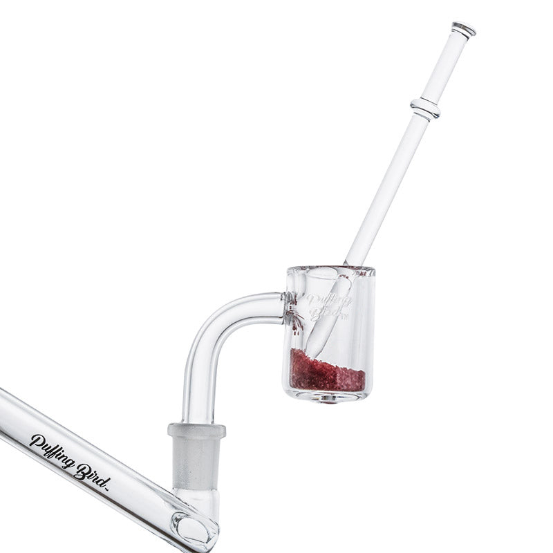 Thermochromic Banger Red Glass - By Puffing Bird