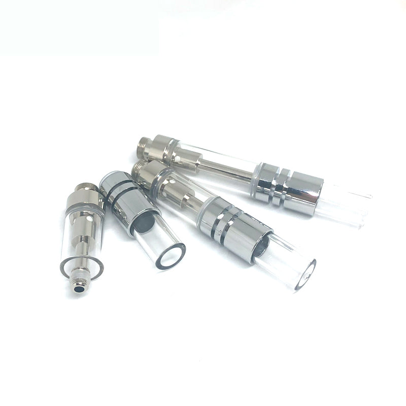 Glass Mouthpiece CBD Ceramic Coil Cartridge