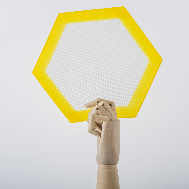5.1 Non Stick Hexagon Silicone Dab Mat