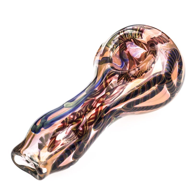 Handmade Fumed Glass Pipe