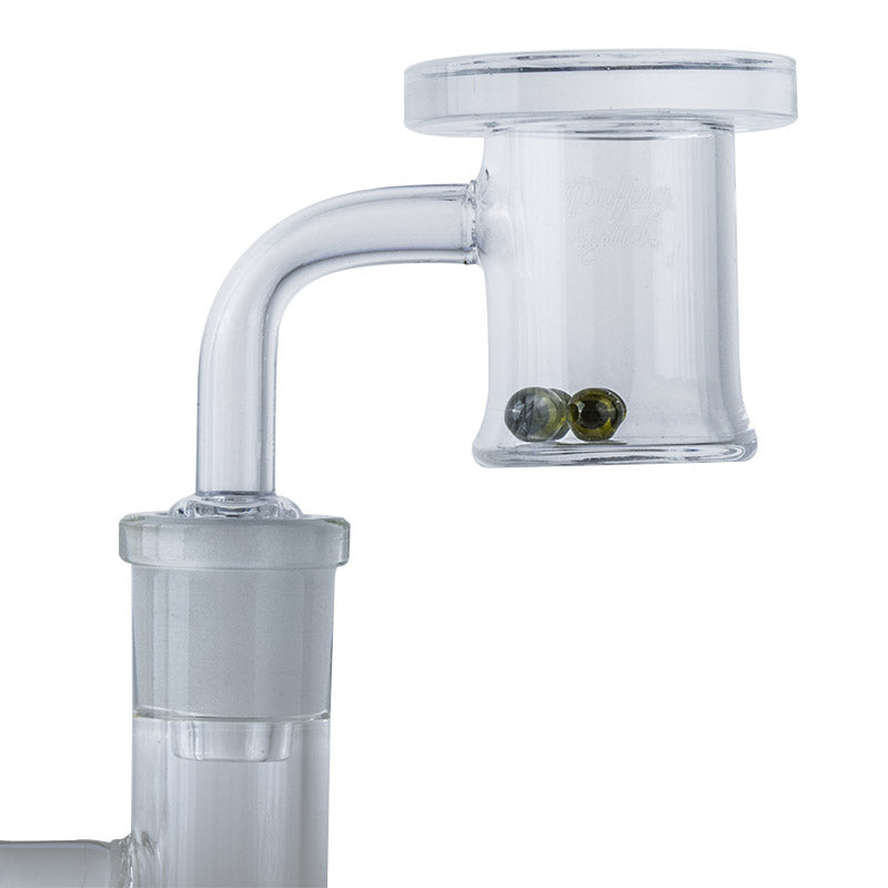 Pinwheel Quartz Channel Cap 40mm