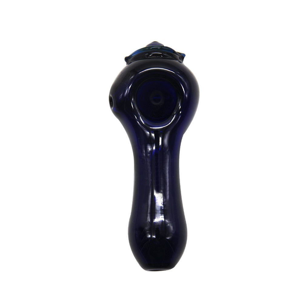 Eye Pattern Glass Spoon Pipe