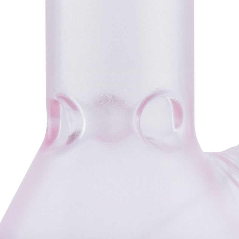 8 Frosted Glass Beaker Bong
