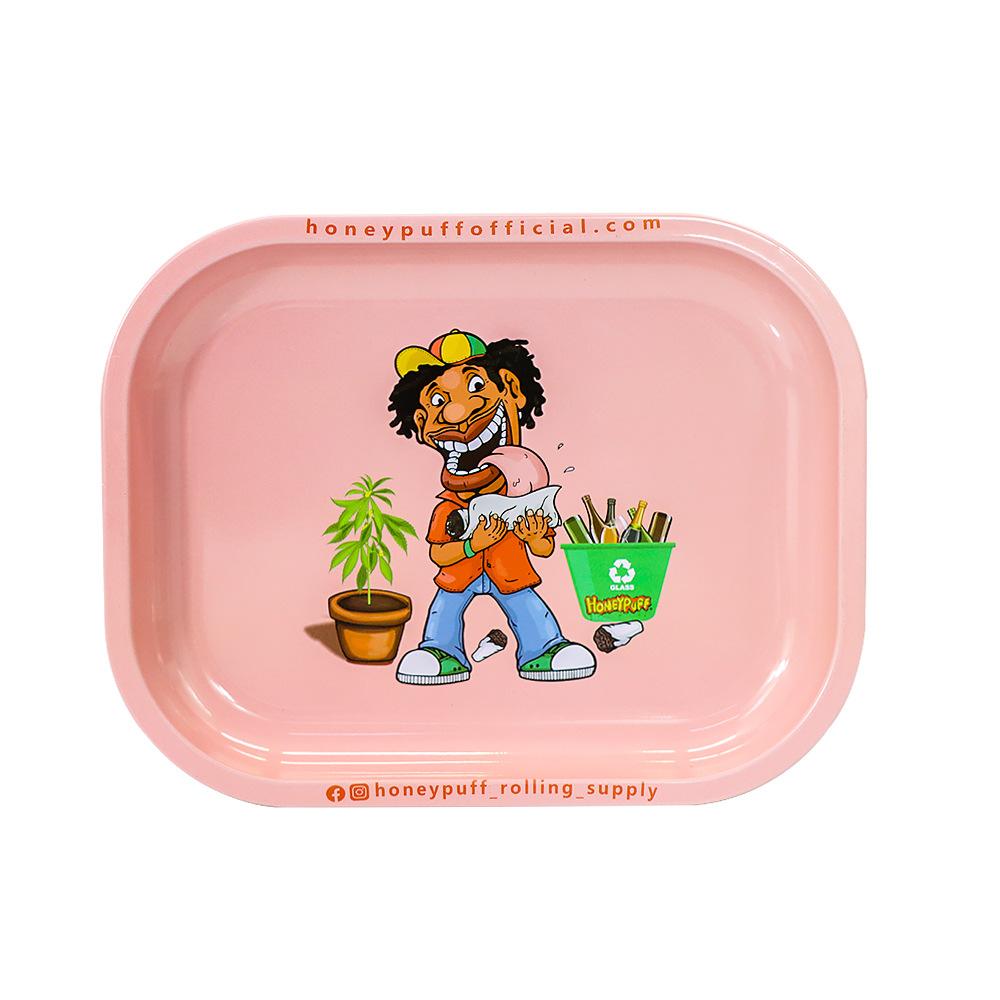 HoneyPuff Tinplate Rolling Tray