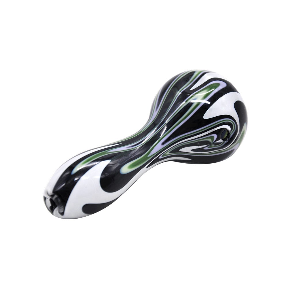 Wigwag Glass Spoon Pipe