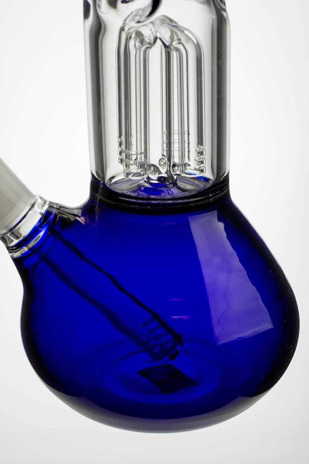 11 Blue Beaker Bong With Ash Catcher