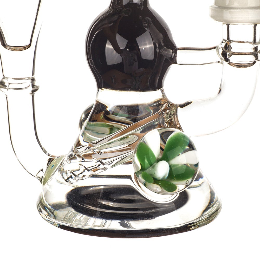 8 Heady Flower Pendant Recycler Dab Rig