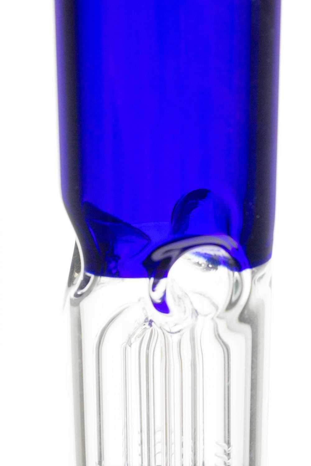 11 Blue Beaker Bong With Ash Catcher