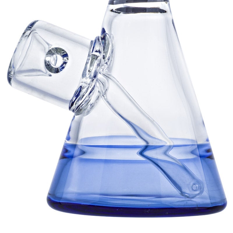 6 Mini Glass Beaker Bong