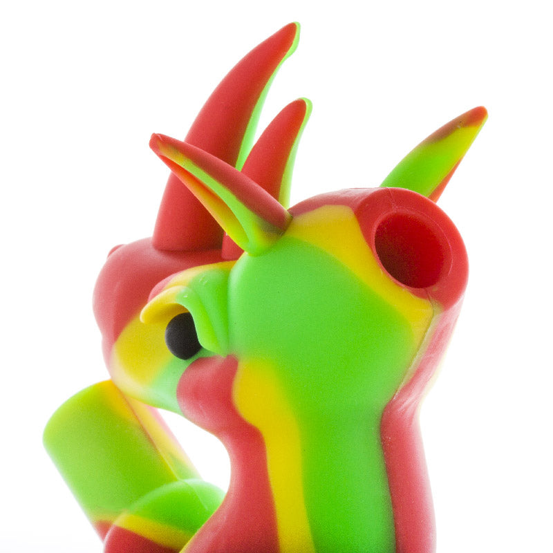 6 Dragon Silicone Dab Rig (Random Color)