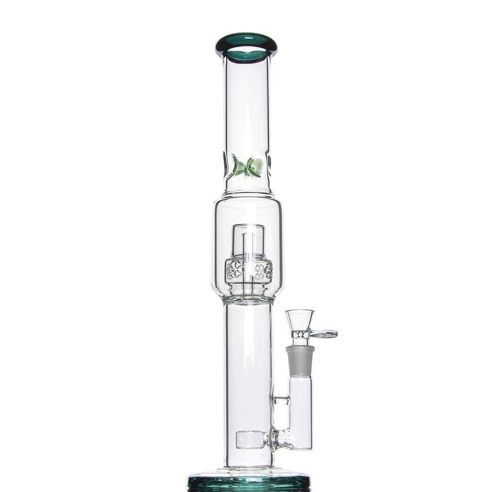 16 inch Glass Bong with Flower of Life perc to Matrix perc 18.8mm