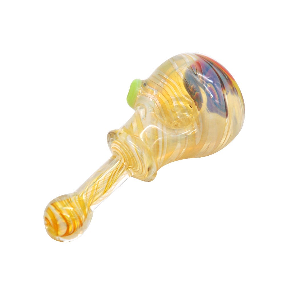 Spiral Glass Tobacco Pipe