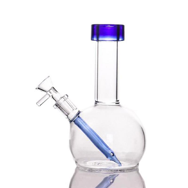 Mini Clear Portable Water Bottle Dab Rig