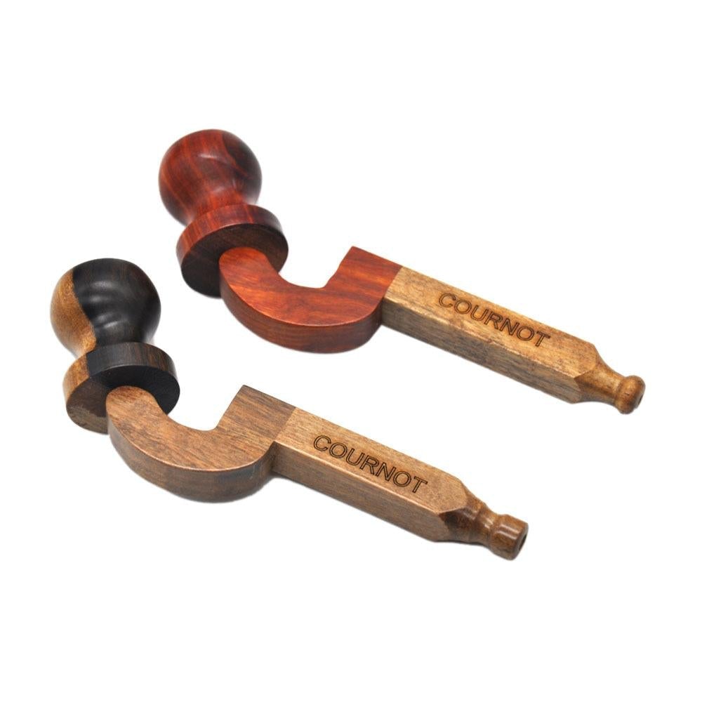 Creative Removable Wooden Portable Pipe (Random Color)