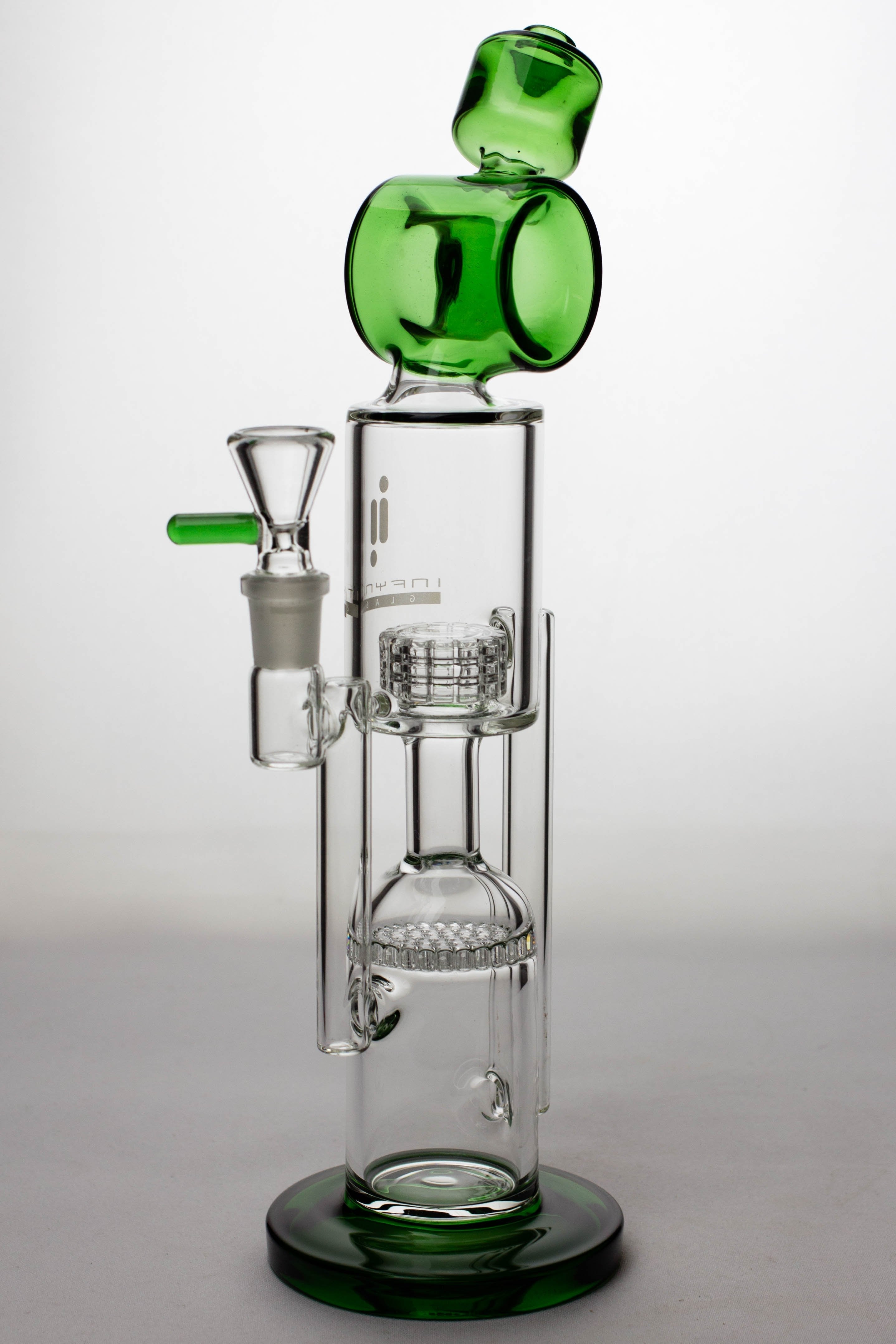 12 Infyniti Glass Honeycomb Bong