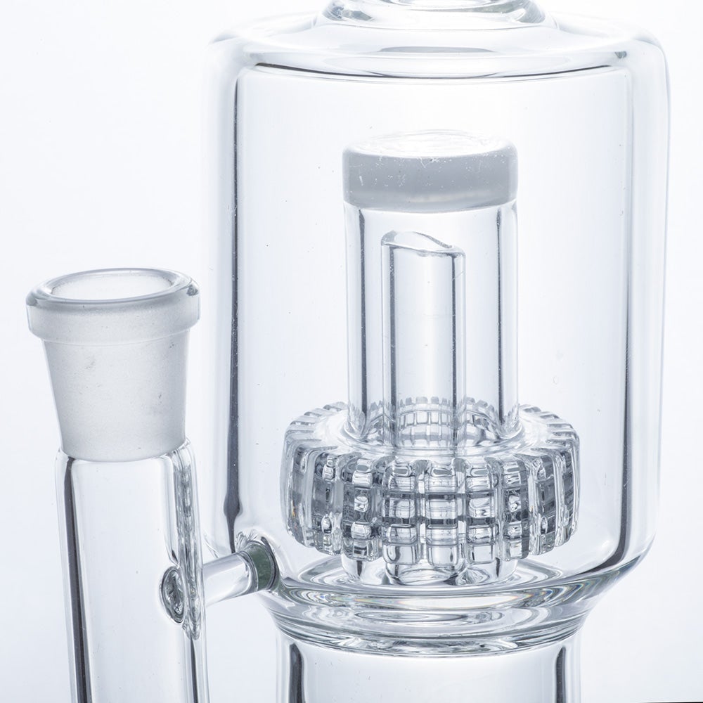 Double Matrix Perc Bong w/ Bubble Carb Cap Quartz Banger Set