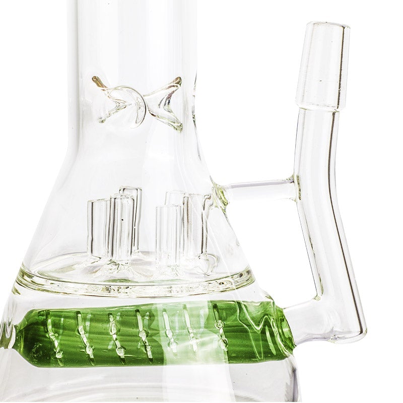 11 Inline Diffuser Perc Beaker Bong (Random Color)