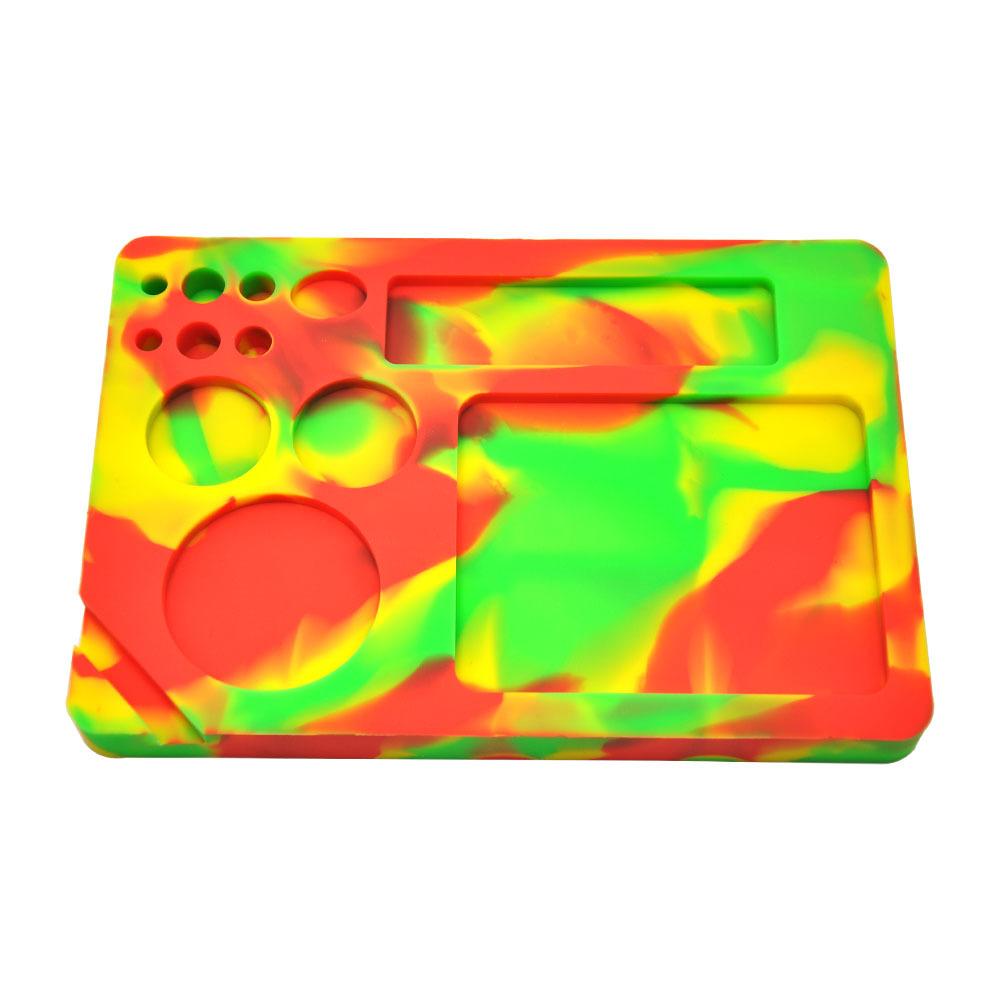 Silicone Operation Panel Smoking Rolling Tray