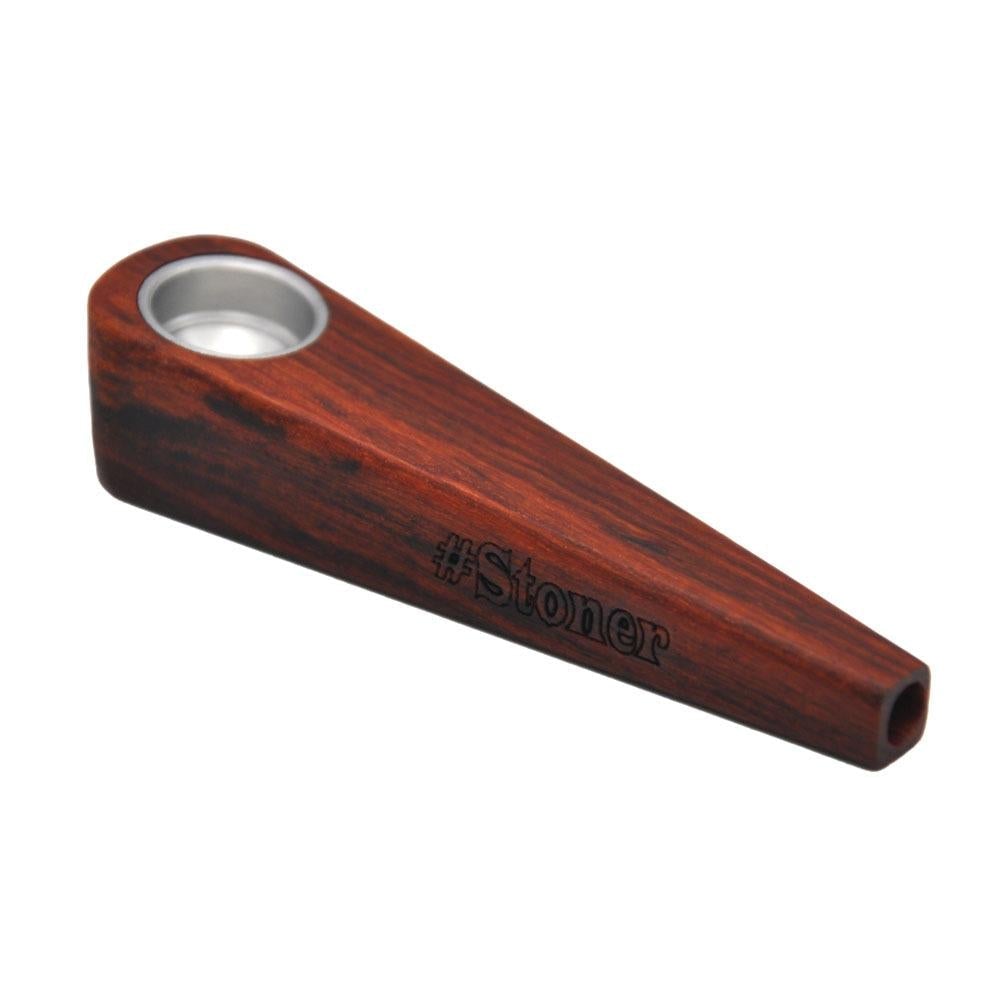 Briar Wooden Portable Pipe ( Random Color )