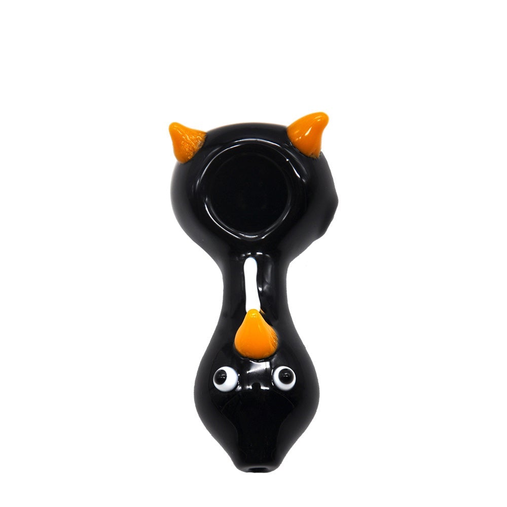 Penguin Glass Spoon Pipe