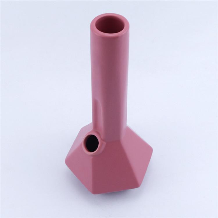 Ceramic Angular Beaker Bong