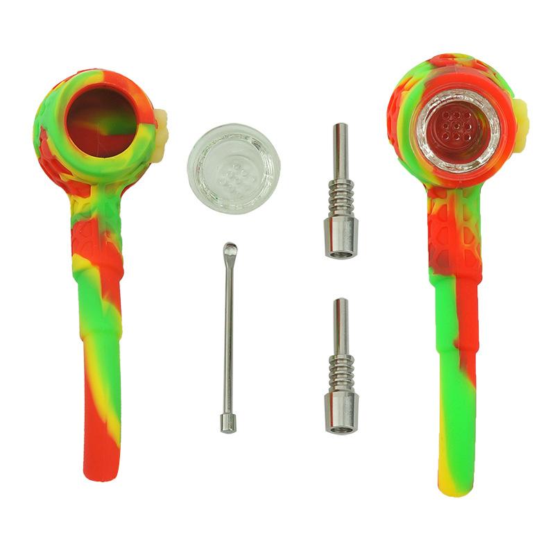 5“ Bee Silicone Gandalf Pipe