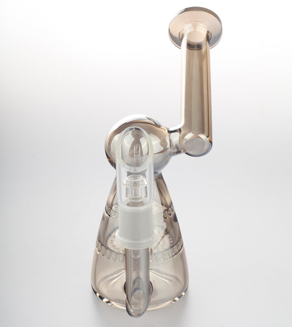 5.5 Salt Shaker Honeycomb Perc Dab Rig