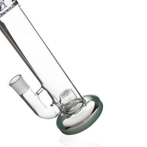 16 inch Glass Bong with Flower of Life perc and SOL splash guard 18.8mm