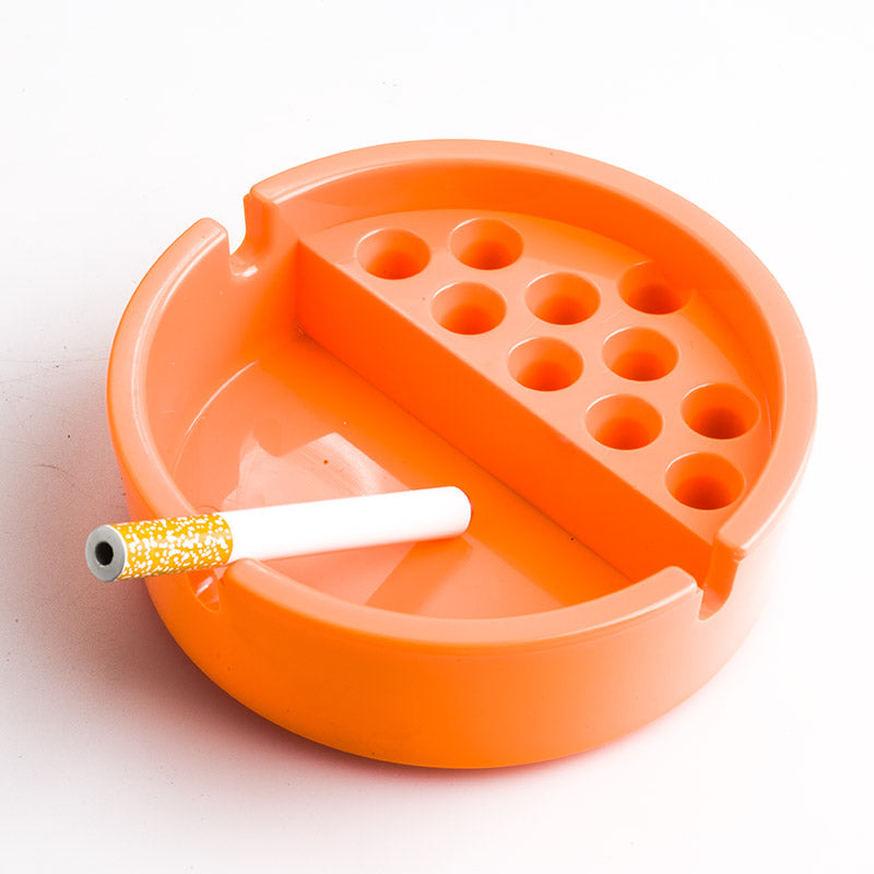 Plastic Cigarette Ashtray (Random Color)