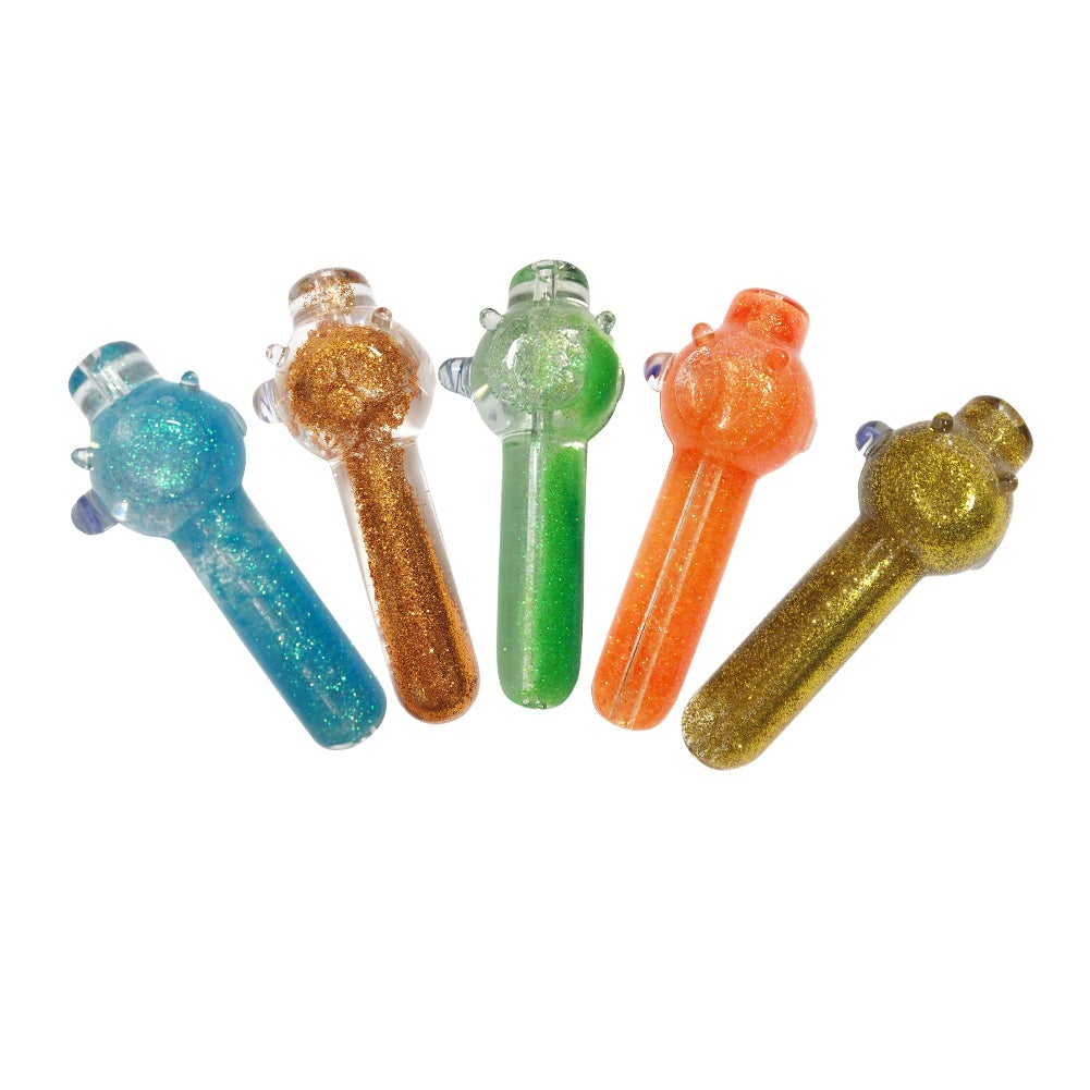 Liquid Filled Hand Pipe (Random Color)