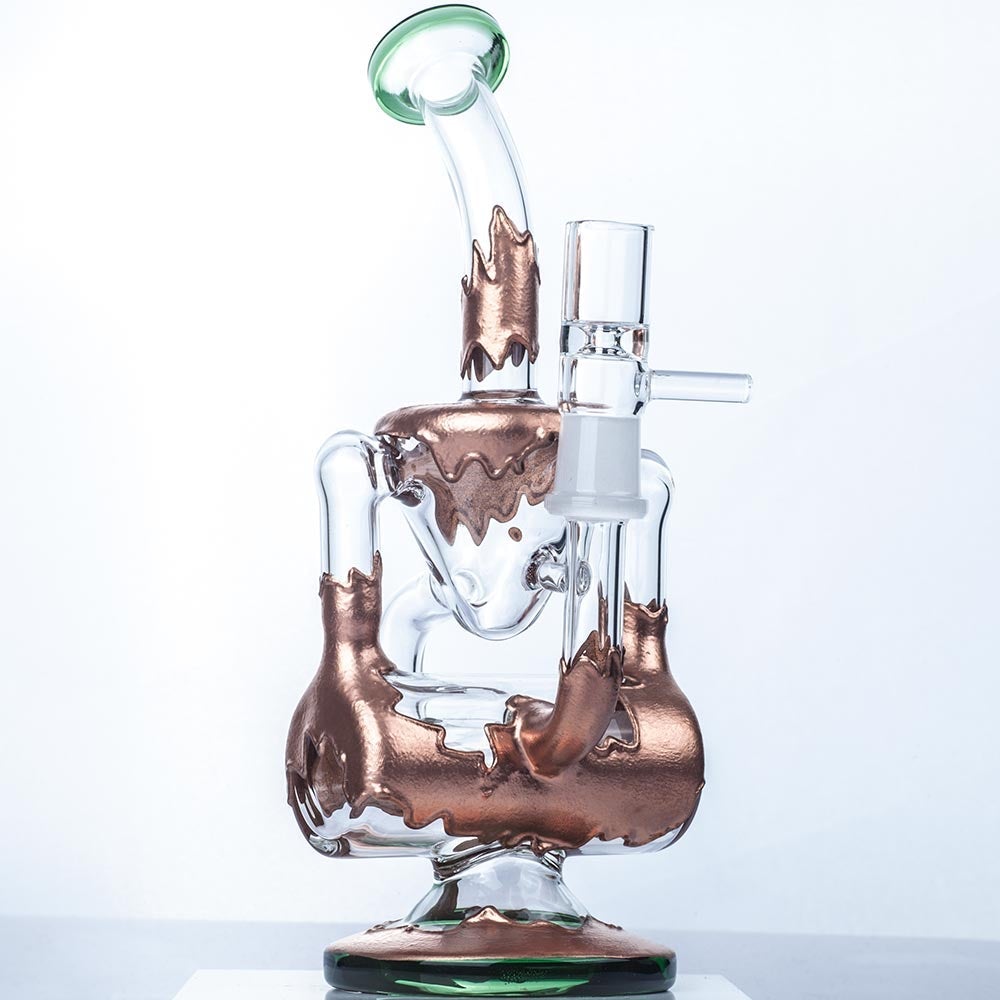 8 Dual Chamber Recycler Rig