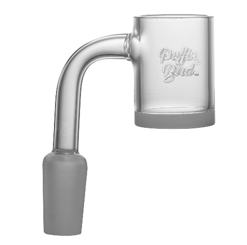 Double Chamber Recycler Dab Rig Set w/ Quartz and Carb Cap - PuffingBird AU