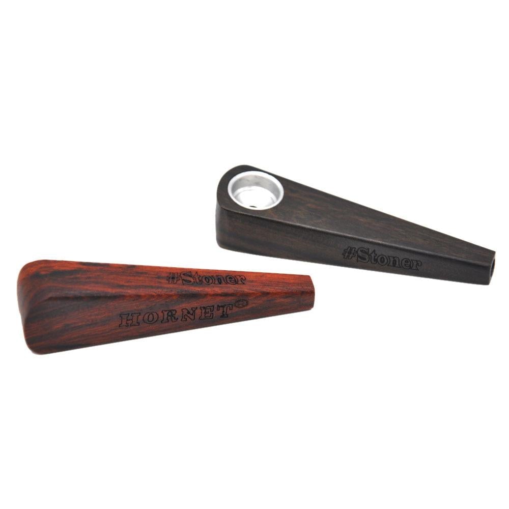 Briar Wooden Portable Pipe ( Random Color )