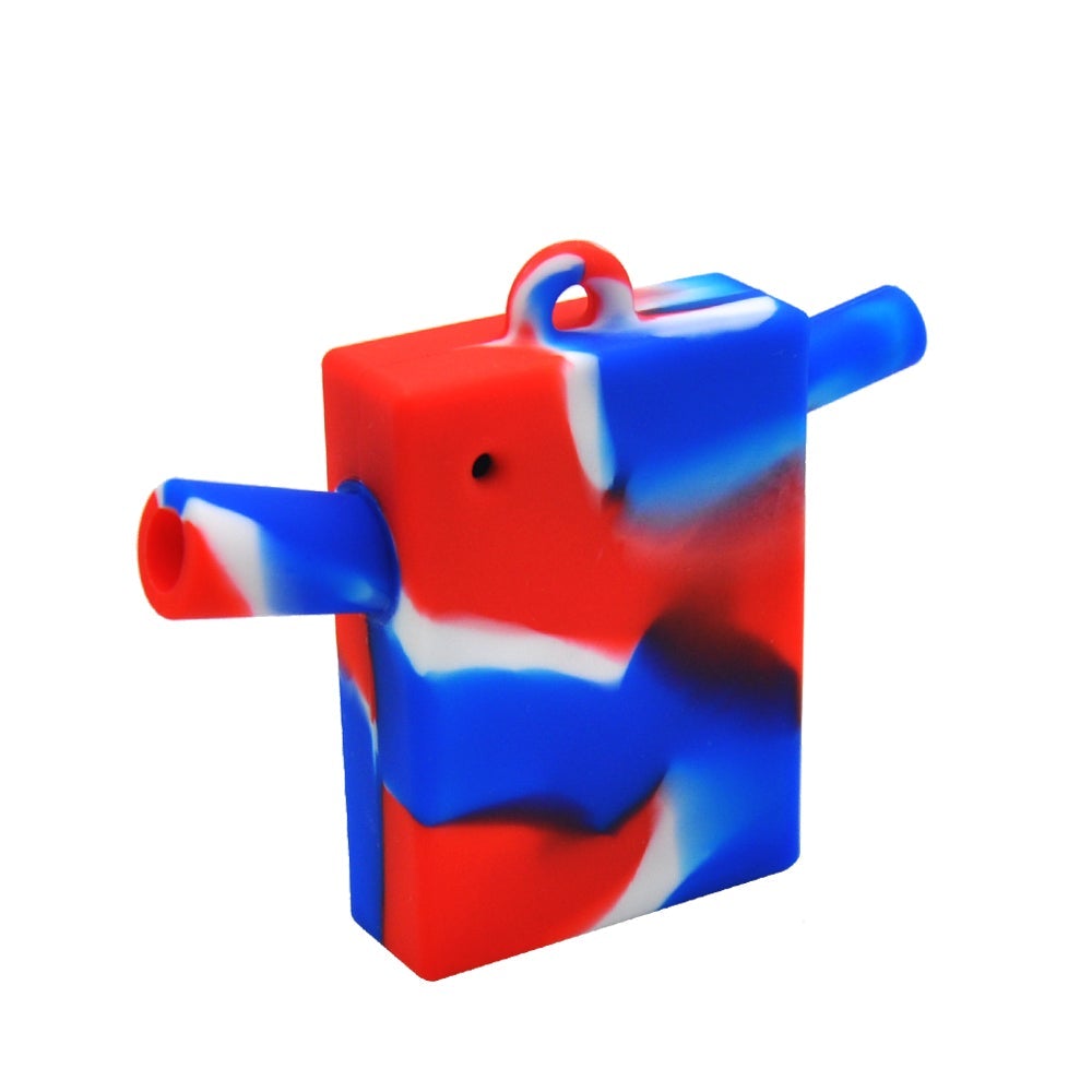 Mini Square Silicone Blunt Bubbler