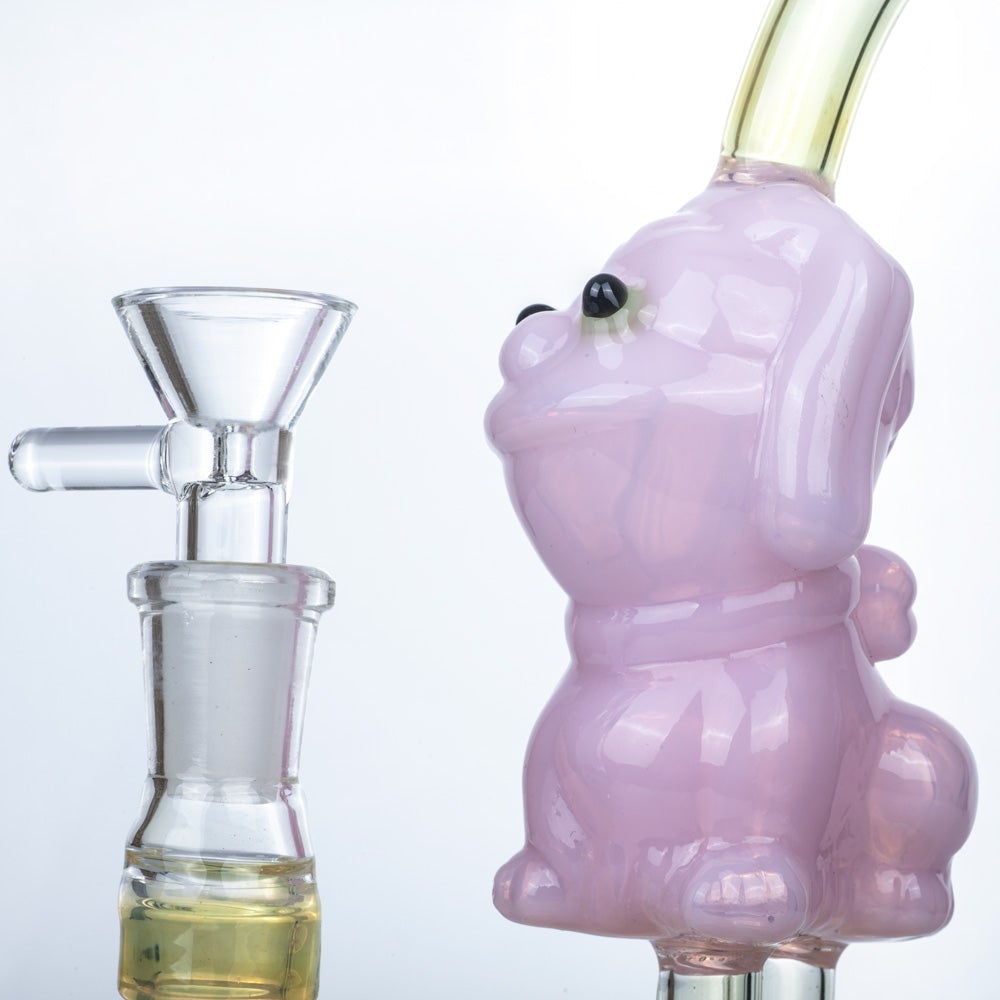 8 Doggie Theme Glass Bong