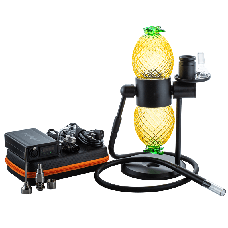 Pineapple Gravity Bong Enail Kit Quartz Banger Bundle