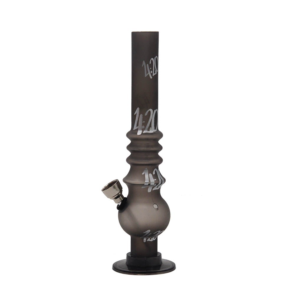 8 Acrylic Bong 420 Pattern(Random Color)