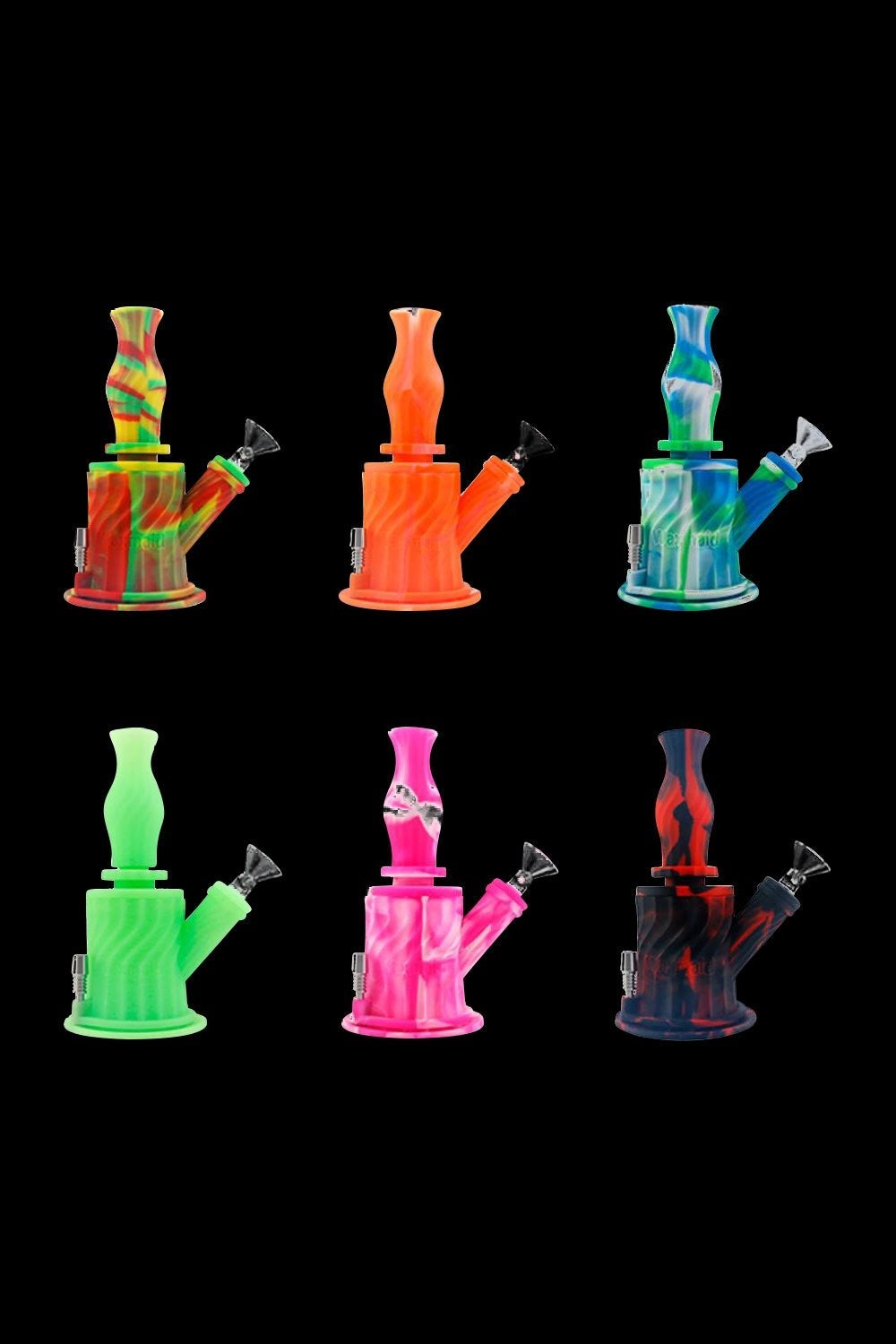 3-in-1 Silicone Multifunction Water Pipe (Random Color)