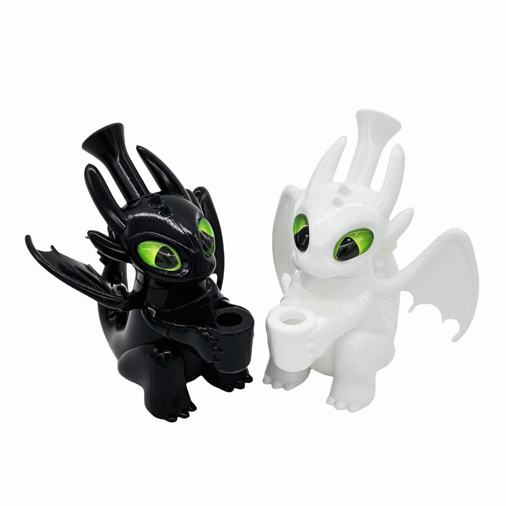 Night Fury Shaped Mini Silicone Water Pipe