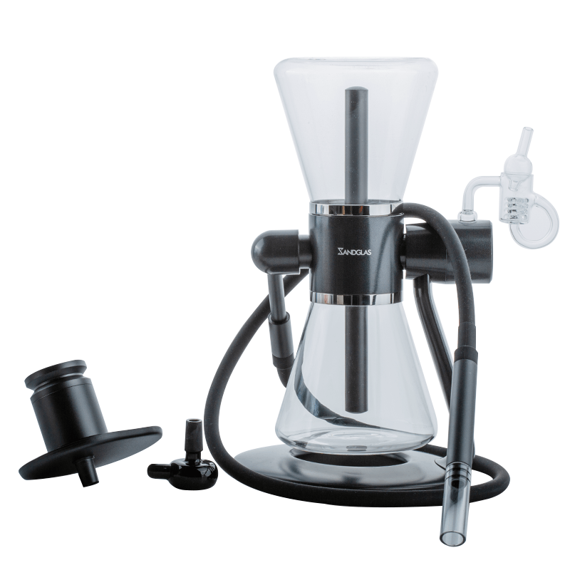 SANDGLAS Gravity Bong w/ Diamond Knot Quartz Banger Set