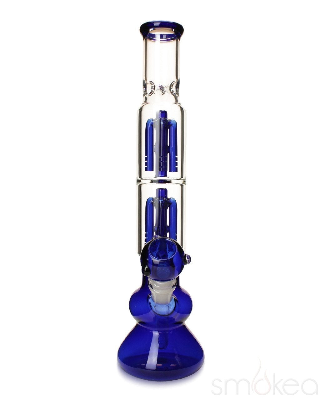 SMOKEA Double Tree Perc Bong