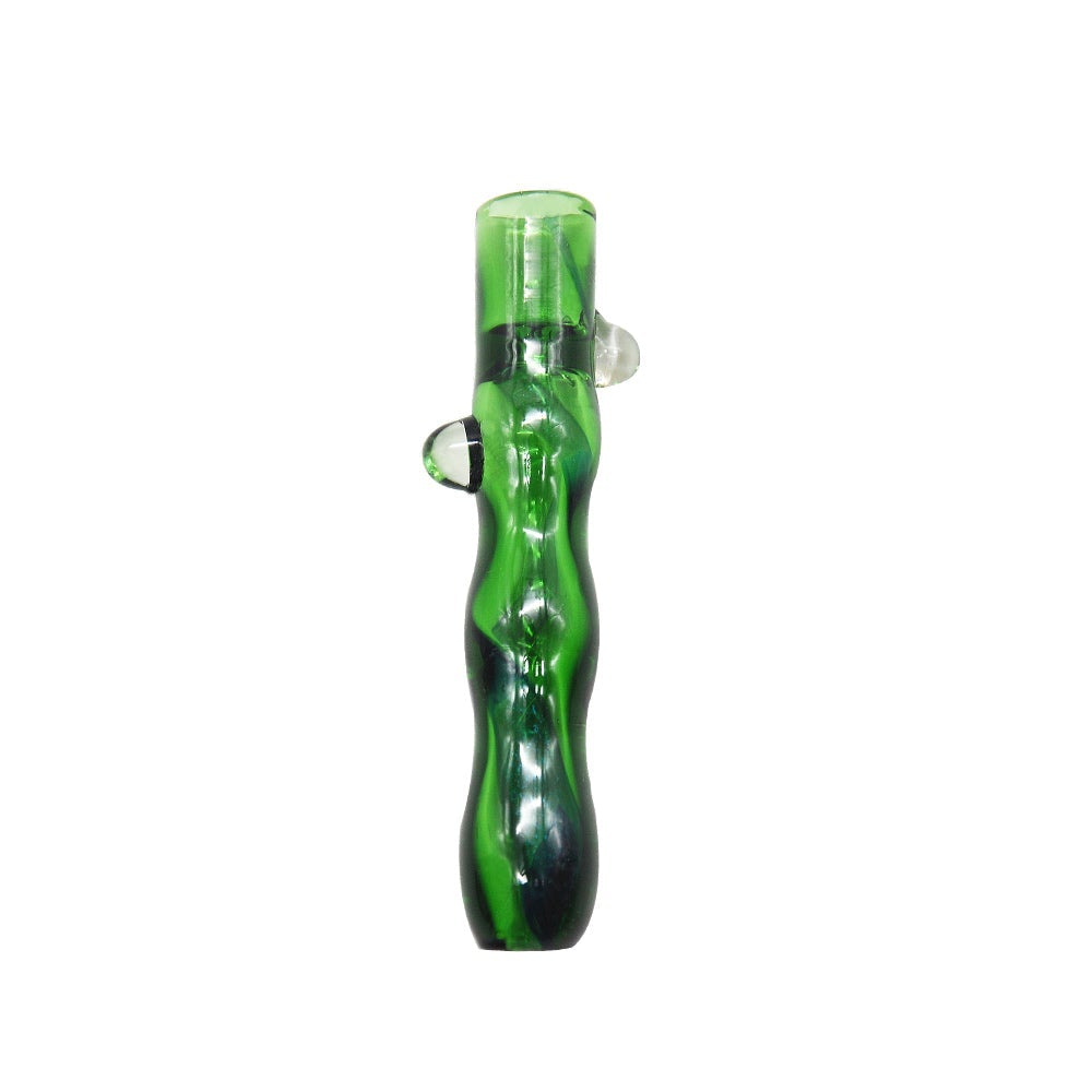 Green Jade One Hitter Glass Pipe