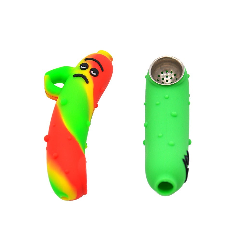 Grumpy Pickle Silicone Hand Pipe