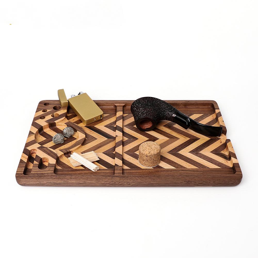 Zebra Pattern Cigarette Straw Rolling Tray
