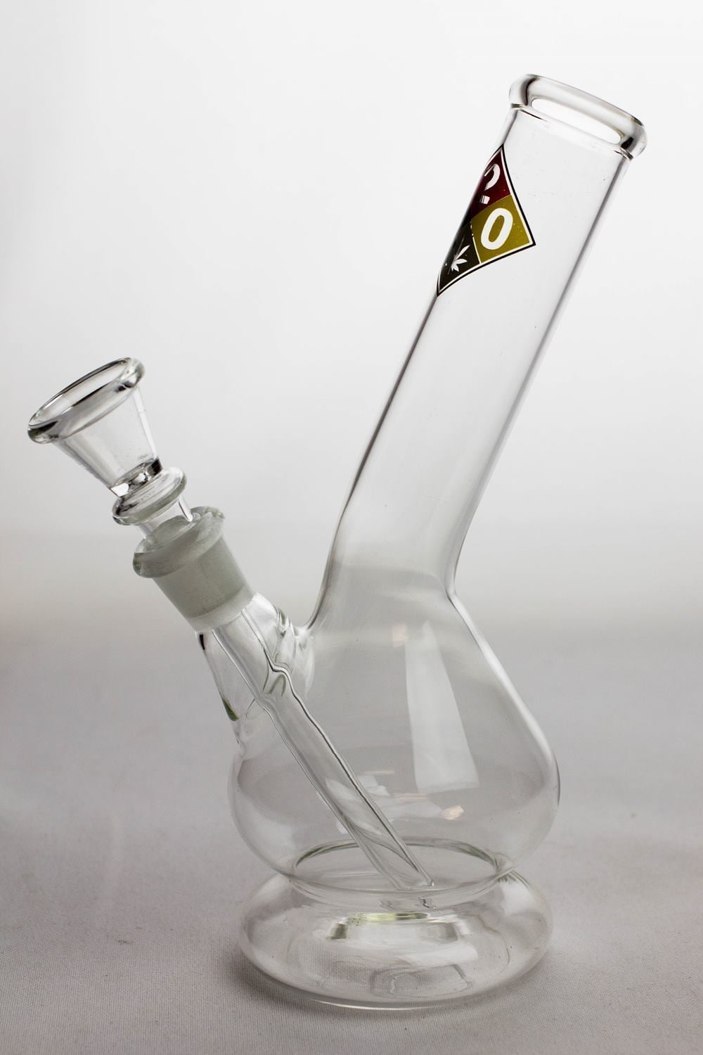 8 glass water bong with bowl stem