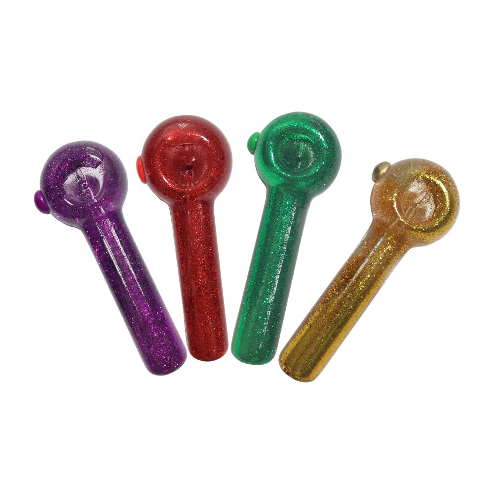Liquid Glitter Spoon Pipe