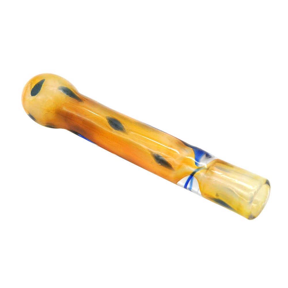 Yellow Glass One Hitter Pipe