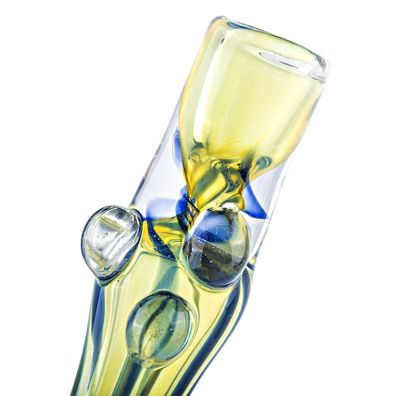 Chillum One Hitter Pipe w/ Marbles